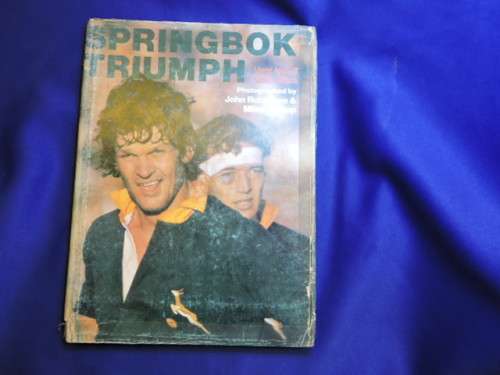 Book Springbok Triumph Lions Tour of SA 1980 Rugby Afrikana